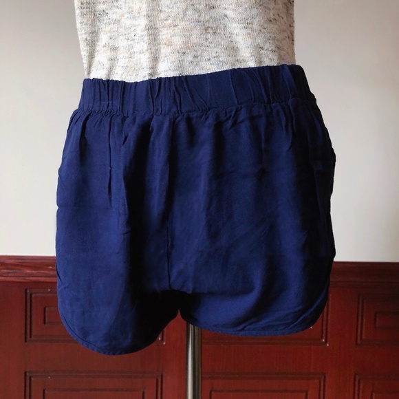 Mossimo • Blue Drawstring Lounge Shorts - Picture 2 of 7